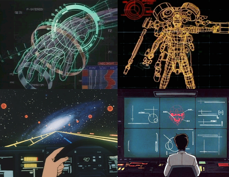 Illustration for article titled Colección de interfaces del futuro inspiradas en el cyberpunk